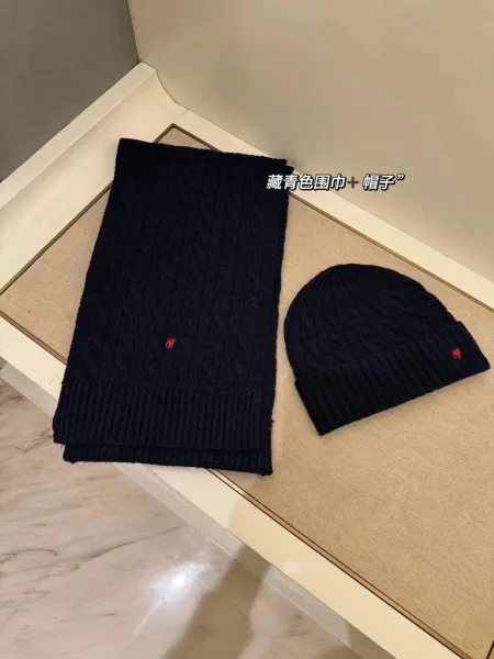 Ralph Lauren Cable Knit Beanie Ivory Beanie - 7