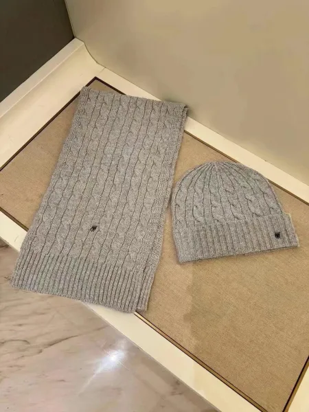 Ralph Lauren Cable Knit Beanie Ivory Beanie - 9