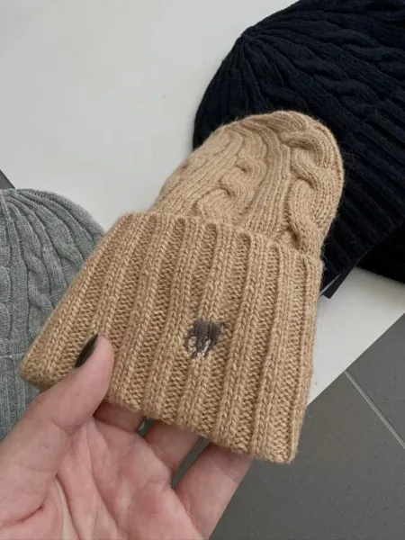 Ralph Lauren Cable Knit Beanie Ivory Beanie - 22