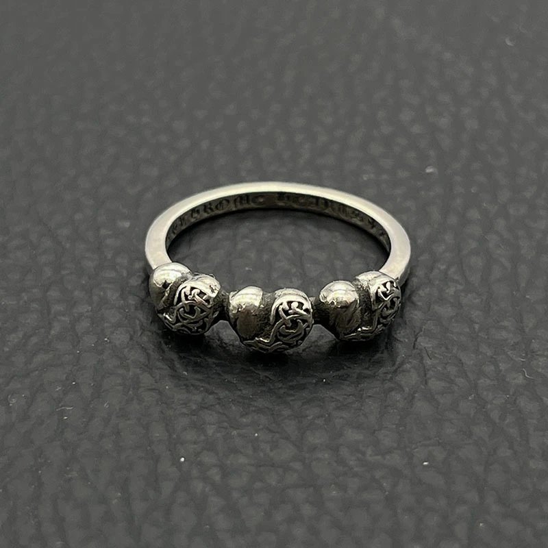 Chrome Hearts Square Ring Silver Jewelry - 33