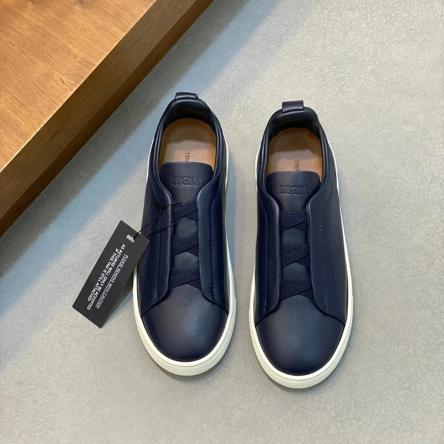 Zegna Black Sneakers
