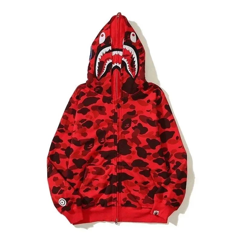 31 Red Camo Double Hood