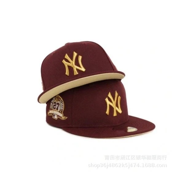 New Era New York Yankees World Series 59FIFTY Fitted Cap Beige/Navy Baseball Cap - 13