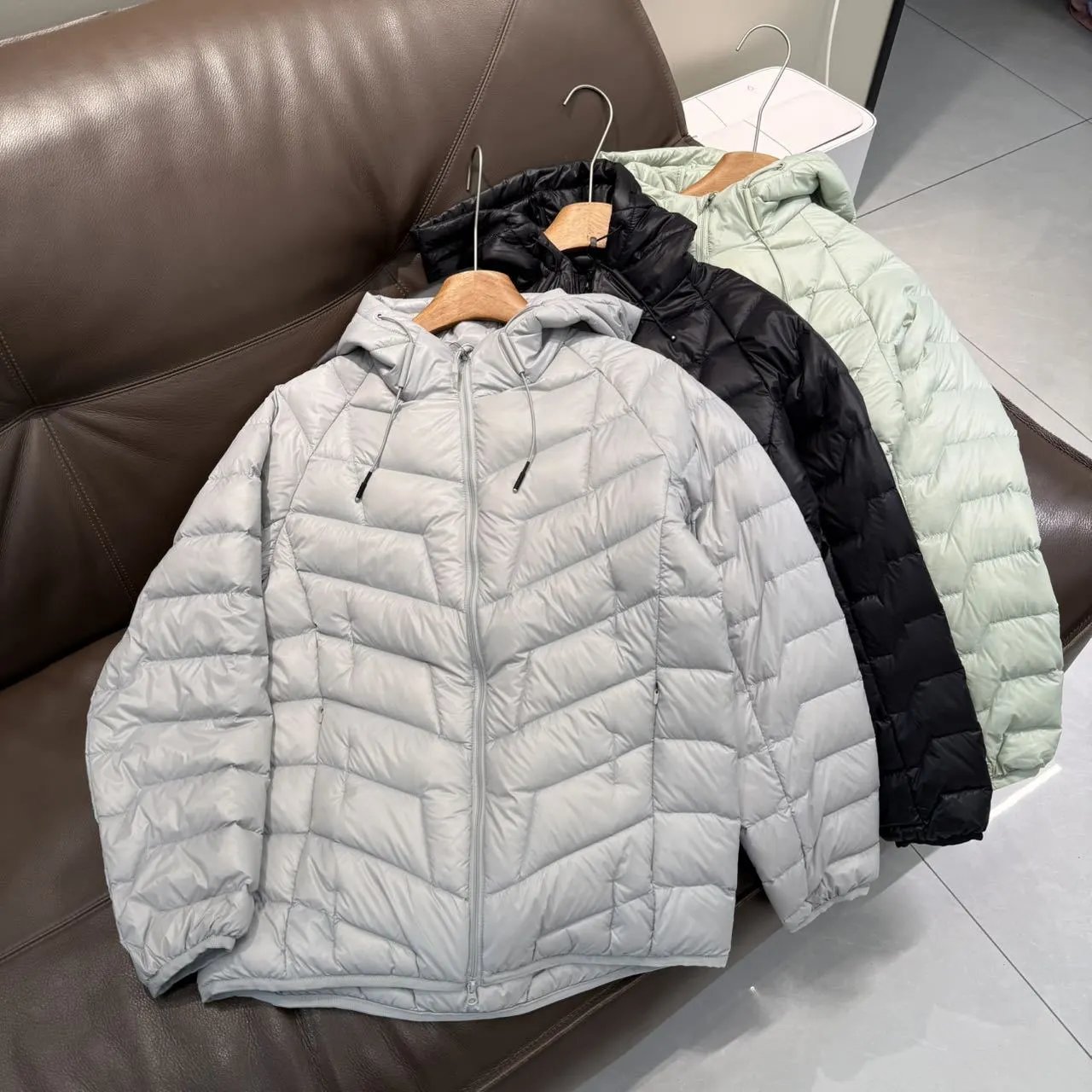 Lightweight Hooded Down Jacket [3 styles]