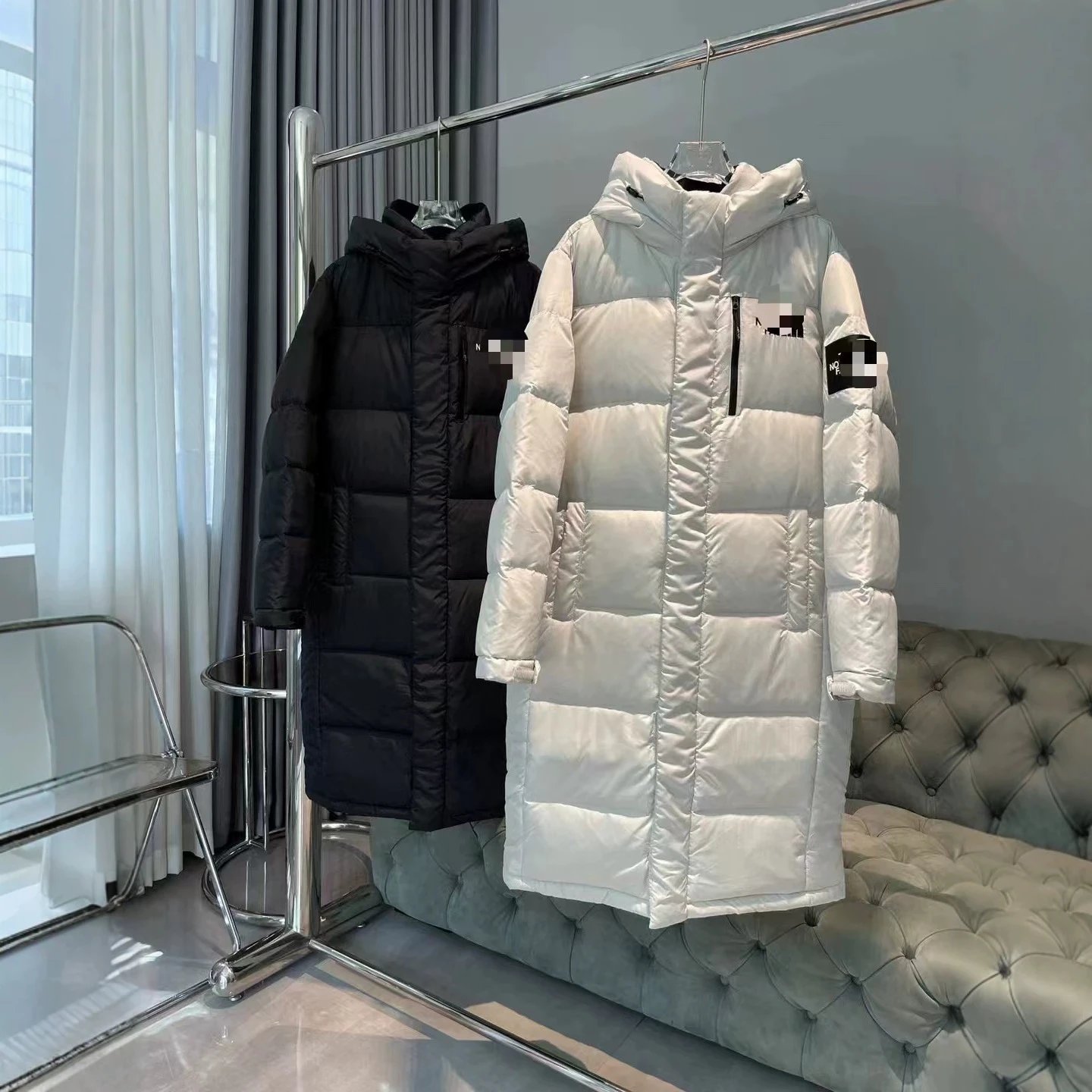 The North Face Long Hooded Down Coat [2 styles]