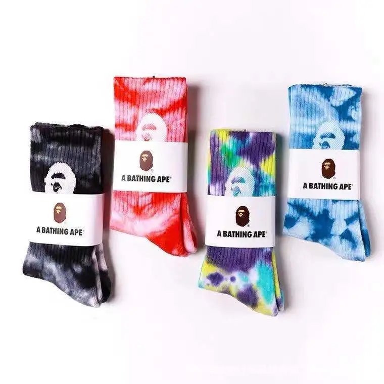 BAPE Tie-Dye Crew Socks [4 styles]