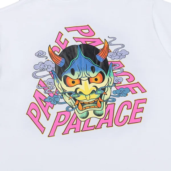 Palace Skateboards Tri-Force Logo White T-Shirt - 10