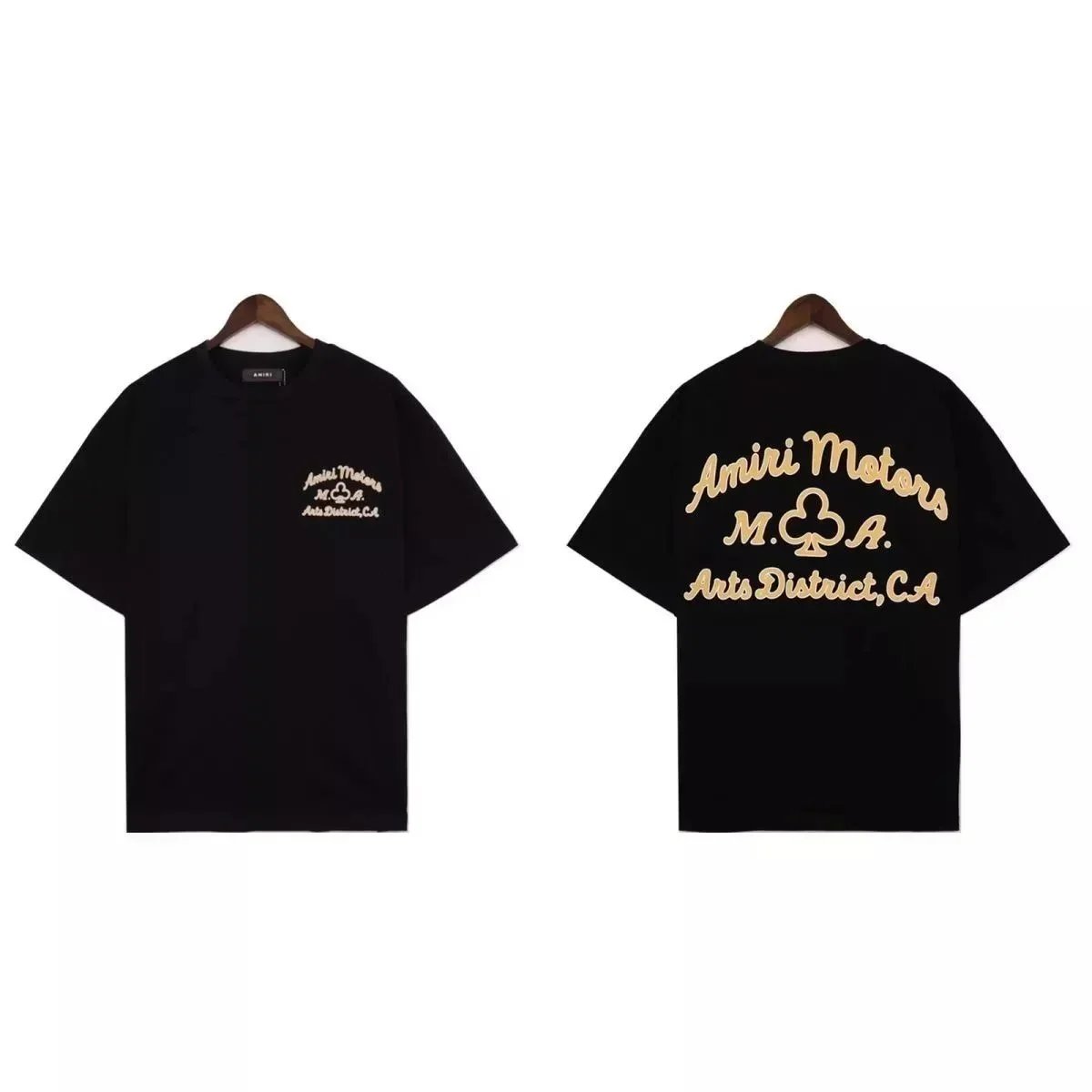 AMI Paris Logo Graphic Beige T-Shirt - 5