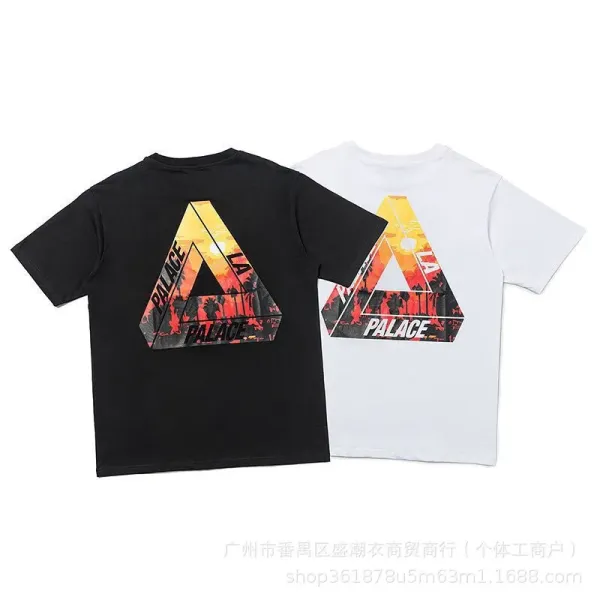 Palace Skateboards Tri-Force Logo White T-Shirt - 18