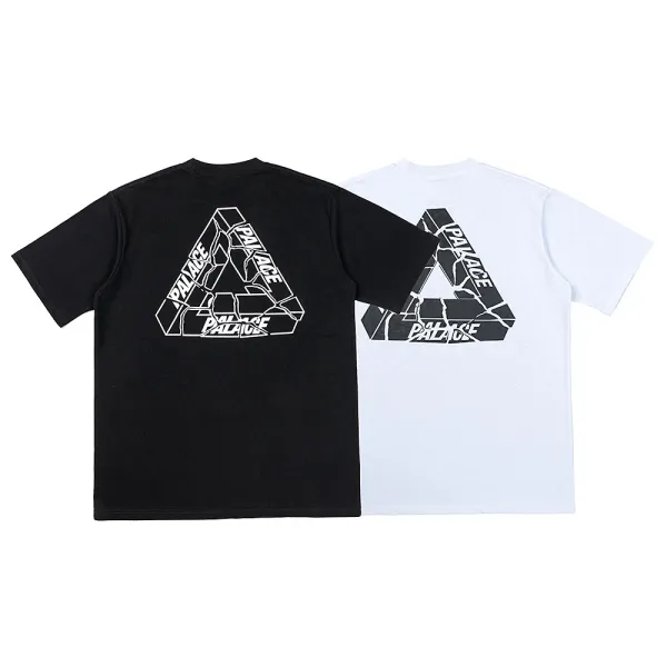 Palace Skateboards Tri-Force Logo White T-Shirt - 25