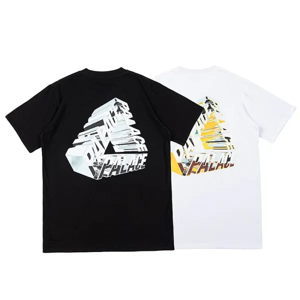 Palace Skateboards Tri-Force Logo White T-Shirt - 47
