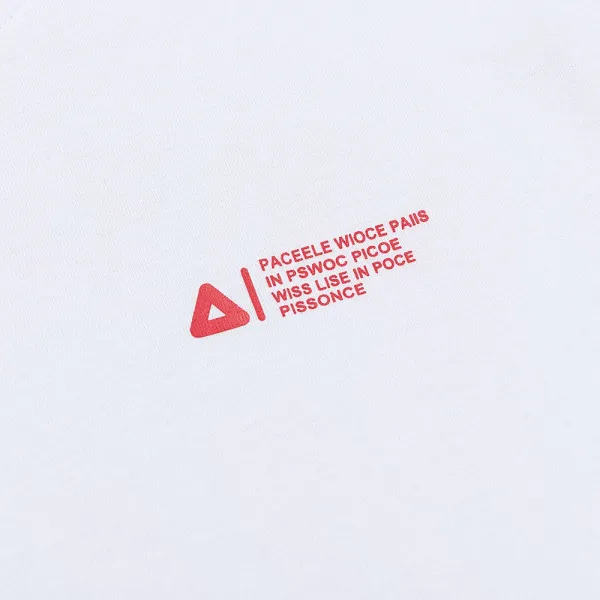 Palace Skateboards Tri-Force Logo White T-Shirt - 14