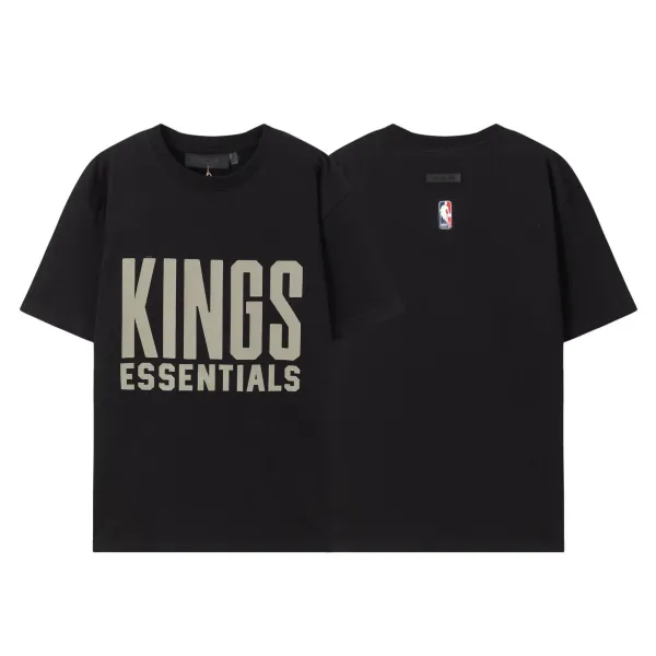 Fear of God Essentials Kings Essentials Black T-Shirt - 1
