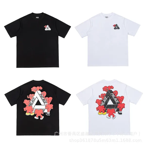 Palace Skateboards Tri-Force Logo White T-Shirt - 3