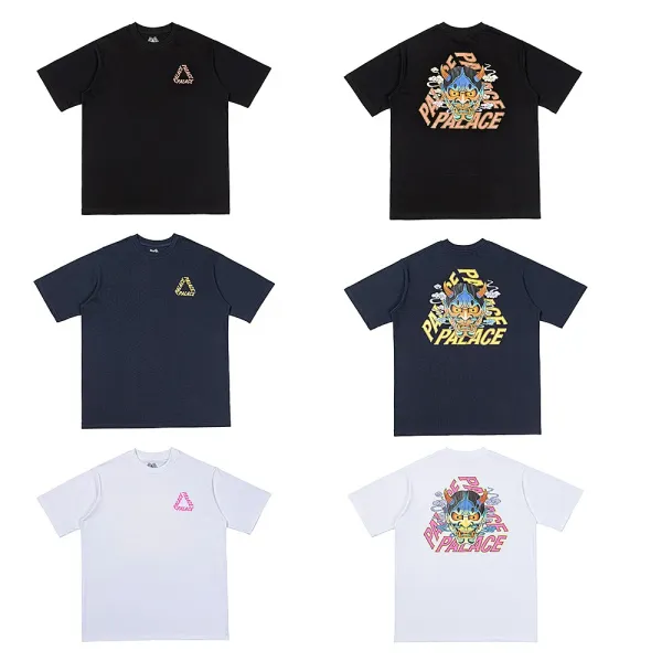 Palace Skateboards Tri-Force Logo White T-Shirt - 9
