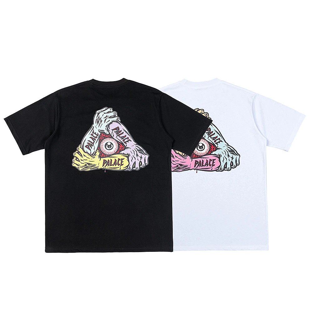 Palace Skateboards Tri-Force Logo White T-Shirt - 40