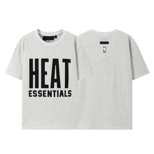 Fear of God Essentials Heat Essentials Gray T-Shirt - 1