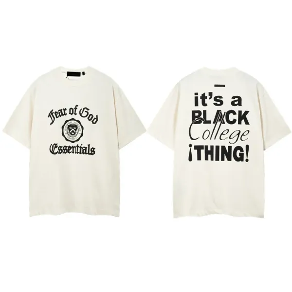 Fear of God Essentials It's a Black College Thing T-Shirt - 1