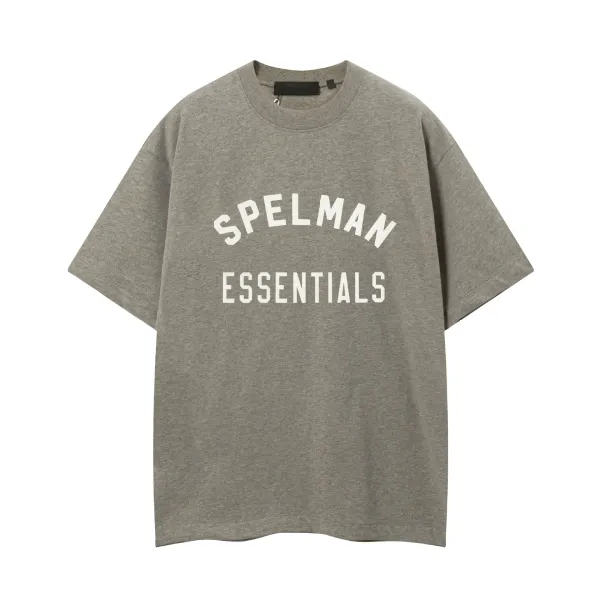 Spelman Essentials Arch Logo T-Shirt Gray - 1