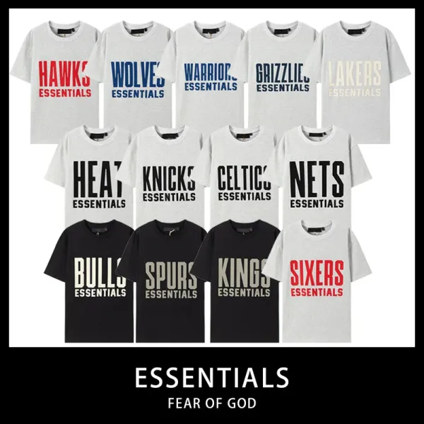 Fear of God Essentials Heat Essentials Gray T-Shirt - 4