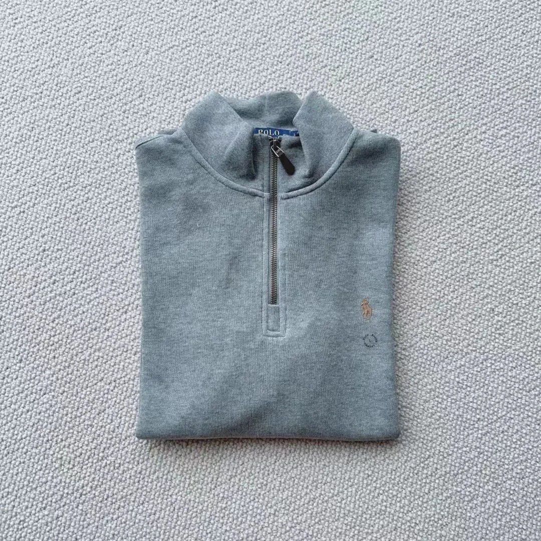 Half Zip Embroidered Hoodie photo 2