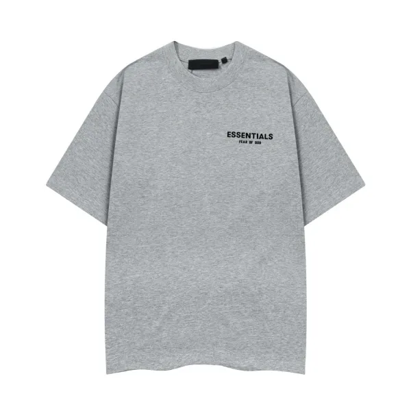 Fear of God Essentials Heat Essentials Gray T-Shirt - 20