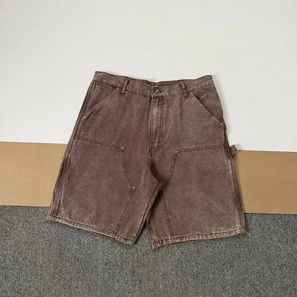 Carhartt Work In Progress Cargo Shorts Sage Green Denim Shorts - 9