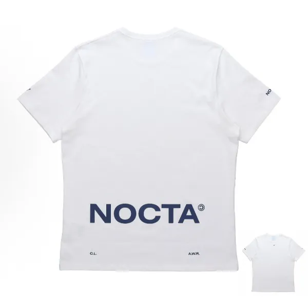 NOCTA Logo Print White T-Shirt - 1