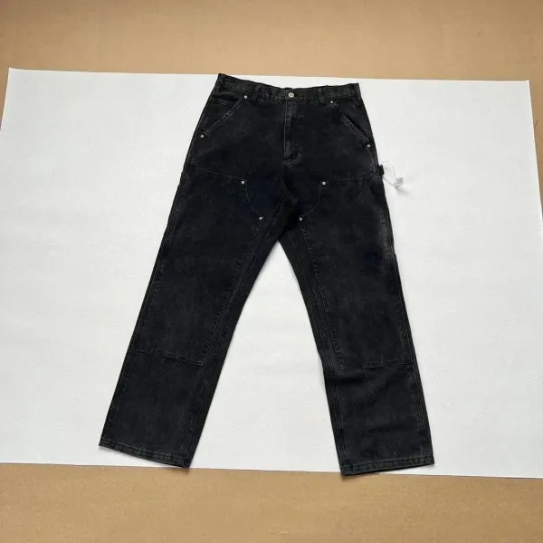 Carhartt Work In Progress Carpenter Jeans Black - 1