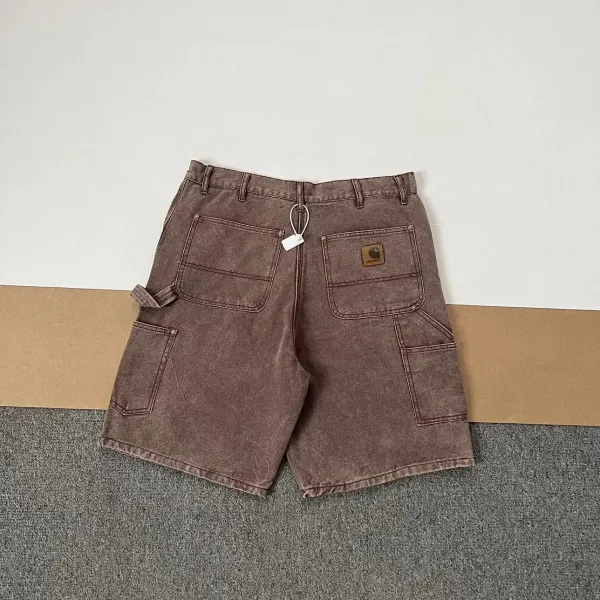 Carhartt Work In Progress Cargo Shorts Sage Green Denim Shorts - 10