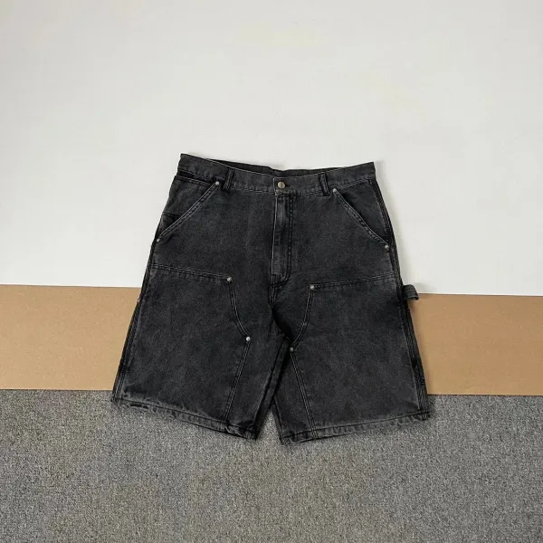 Carhartt Work In Progress Cargo Shorts Sage Green Denim Shorts - 11