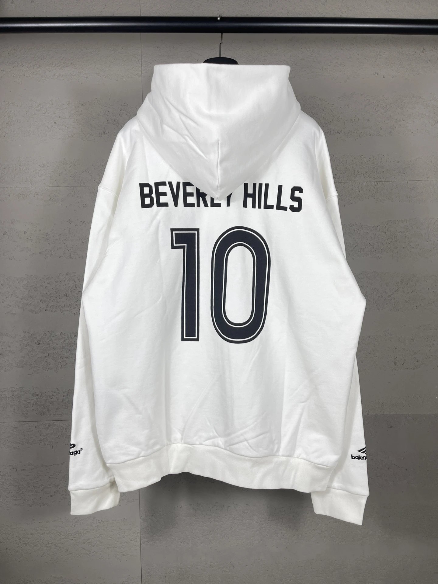 Balenciaga x FC Barcelona Zip-Up Hoodie Black - 11