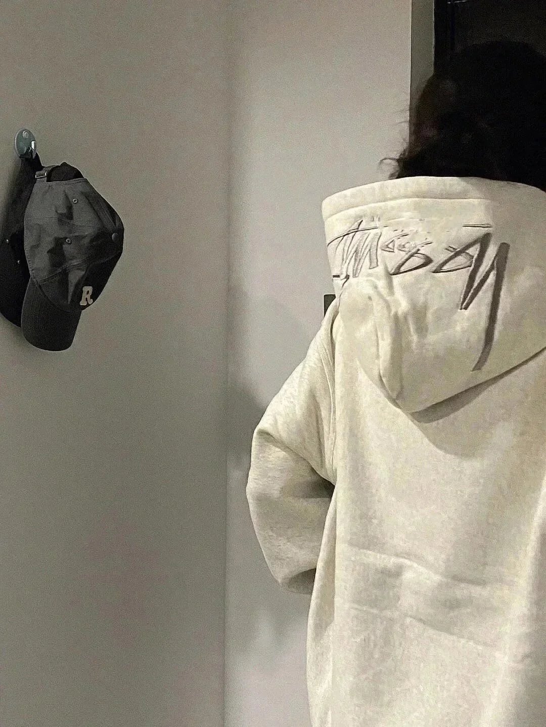 Stüssy Classic Logo Hoodie Purple - 2