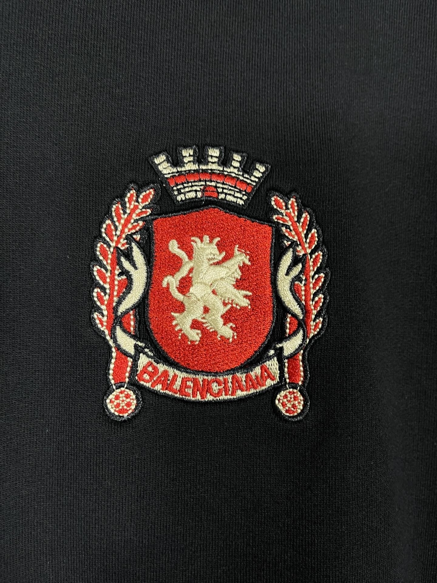 Balenciaga x FC Barcelona Zip-Up Hoodie Black - 6