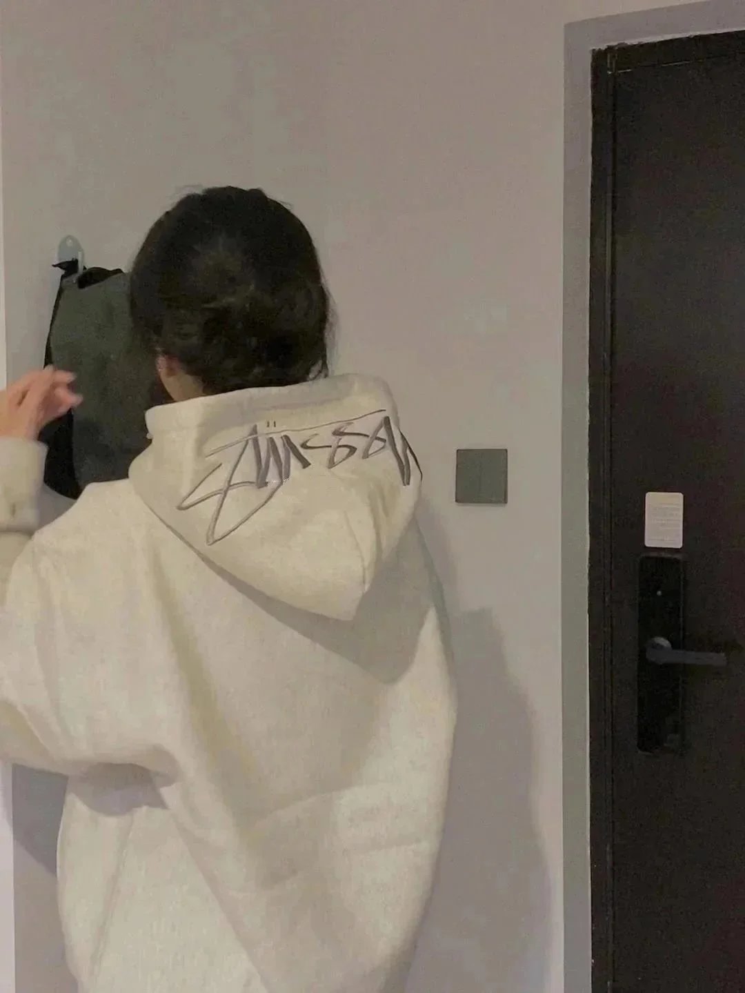 Stüssy Classic Logo Hoodie Purple - 6
