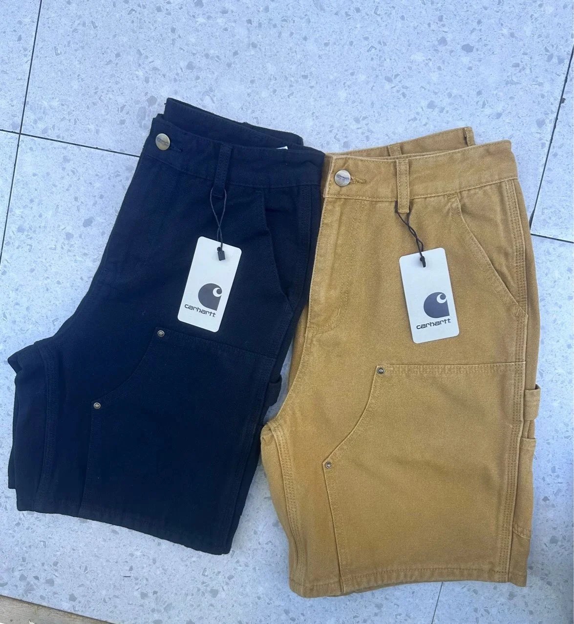 Classic Logo Multi-Pocket Denim Shorts photo 4