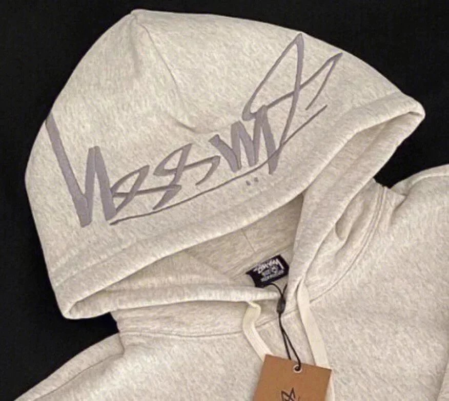 Stüssy Classic Logo Hoodie Purple - 8
