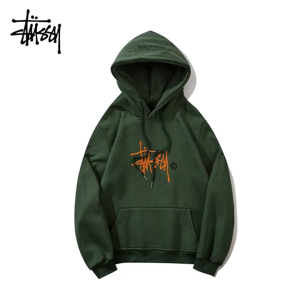 Stussy x Nike Peace Love Swoosh Black Hoodie - 3