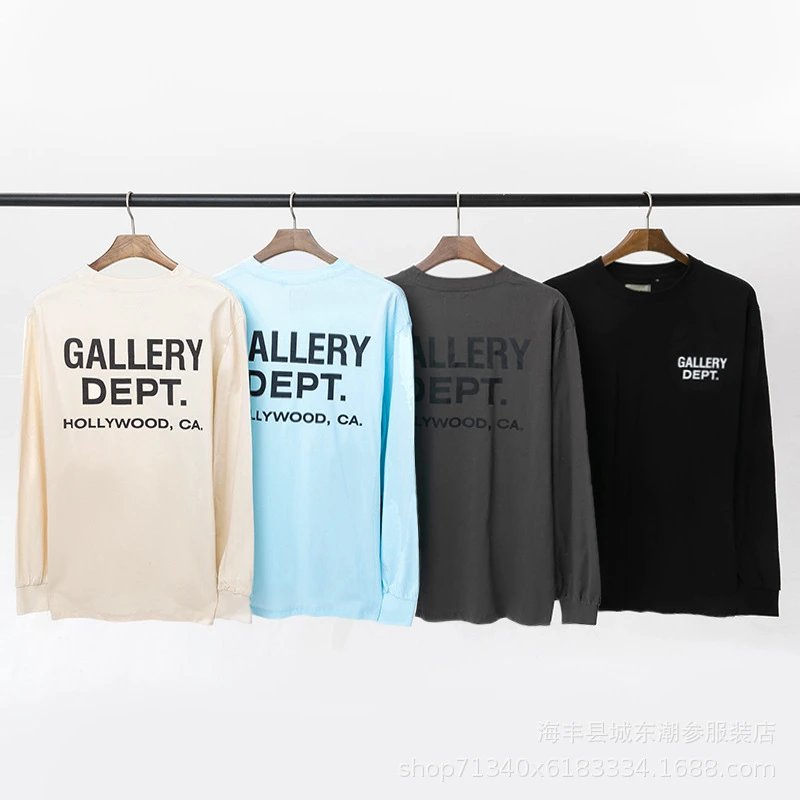 Men's Heart Letter Slogan Long Sleeve High-Street T-Shirt