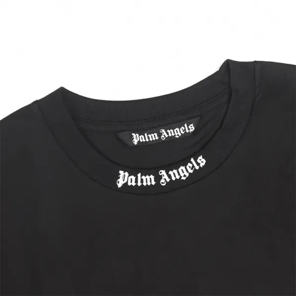 Palm Angels Palms L.A. Arch Logo Black T-Shirt - 4