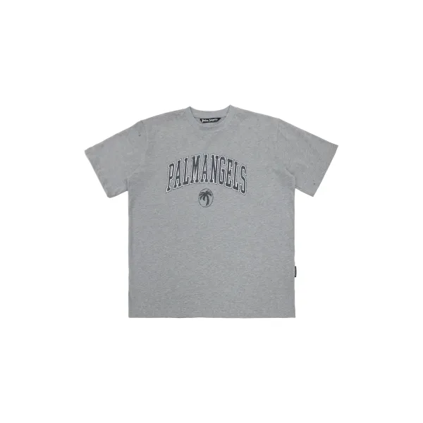 Palm Angels Arch Logo T-Shirt Gray - 1