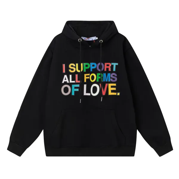 Off-White Diag Arrow Print White Hoodie - 24