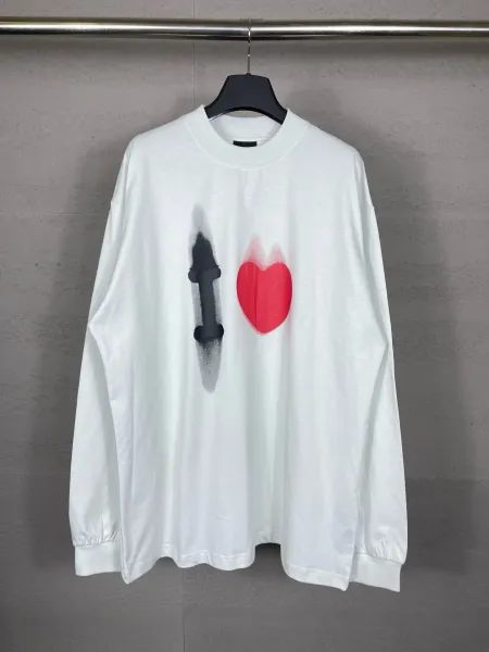 Comme des Garçons Play x Heart Skateboard Graphic Long-Sleeve T-Shirt - 1