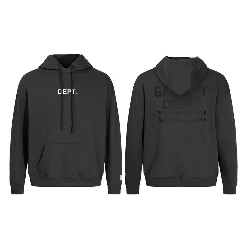Gallery Dept. Dept. de la Galerie Pocket Long Sleeve T-Shirt Black - 5