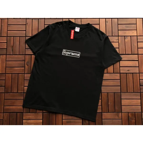 Supreme Box Logo Black T-Shirt - 1