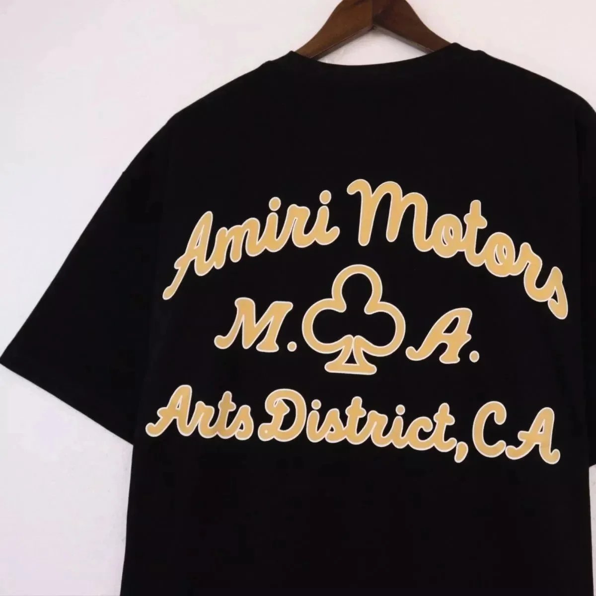 AMI Paris Logo Graphic Beige T-Shirt - 8