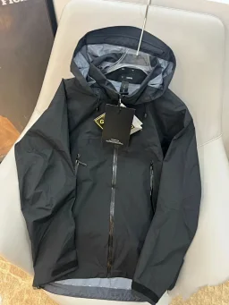 thumbnail for Outdoor hooded hardshell softshell jacket, three-layer laminated jacket