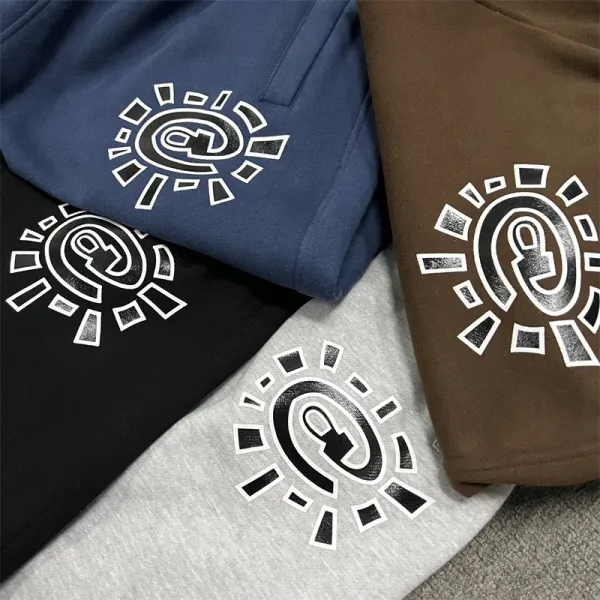 Off-White™ Sunburst Logo Sweatpants Brown - 22