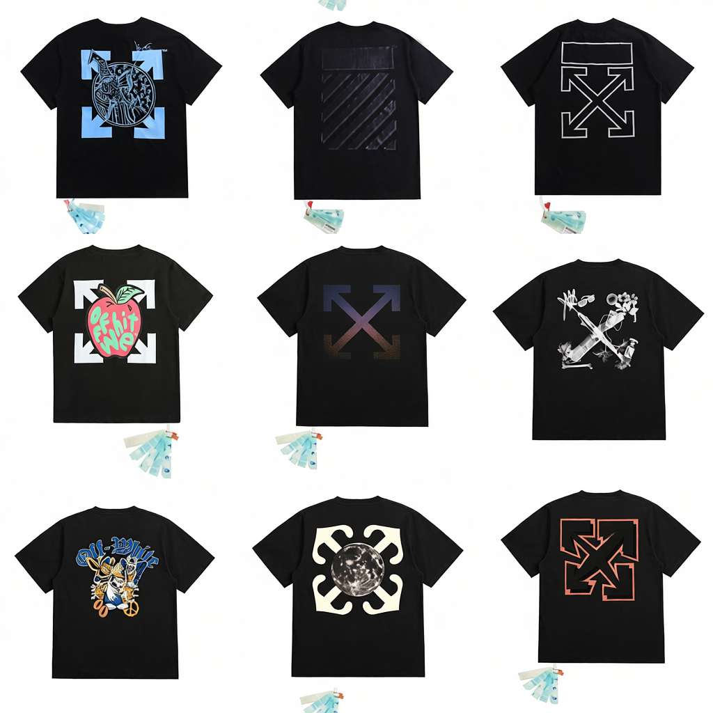 Zebra Moon Baroque Wings Flower Round Neck Short Sleeve T-Shirt