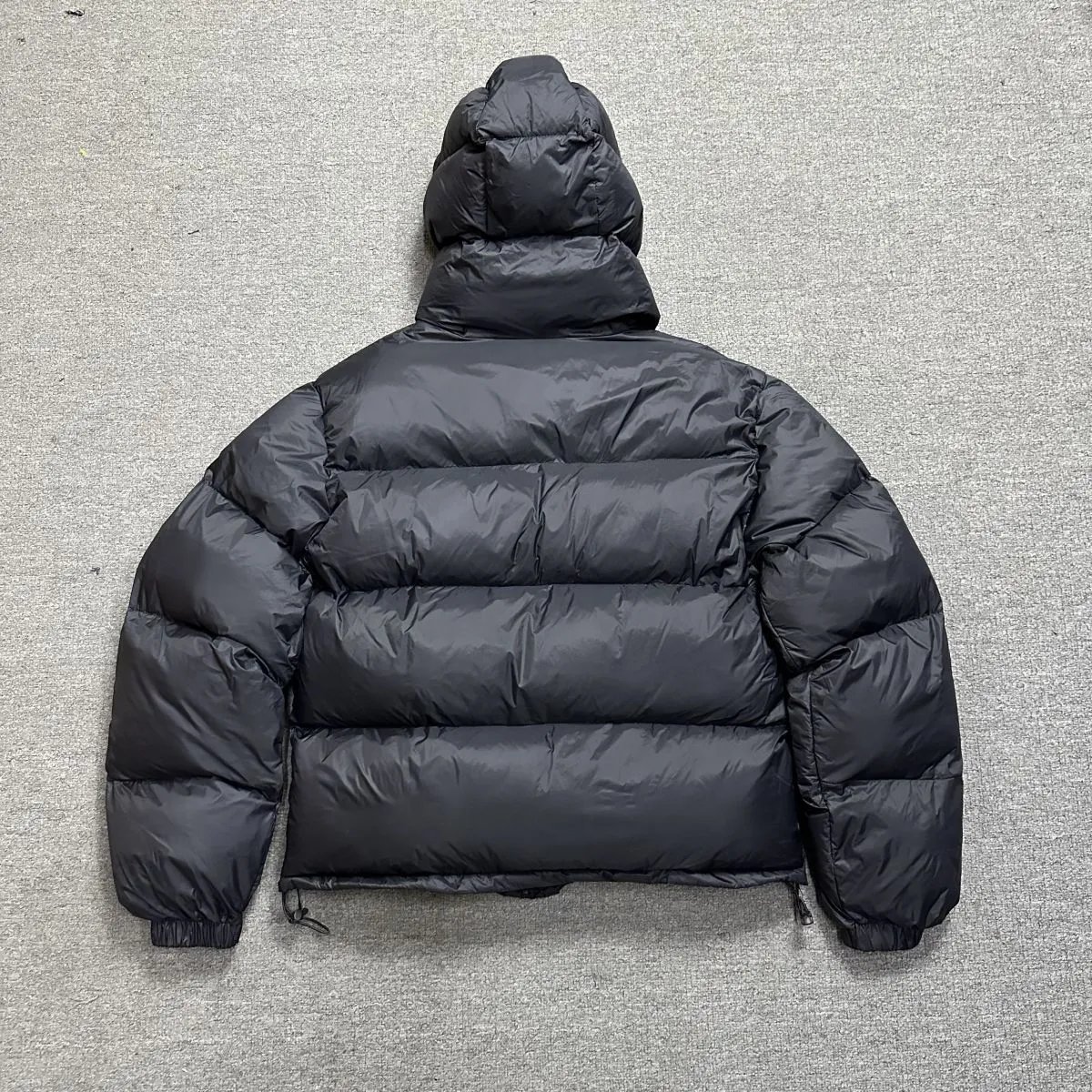 Corteiz Diamond Quilted Bomber Jacket Black - 9